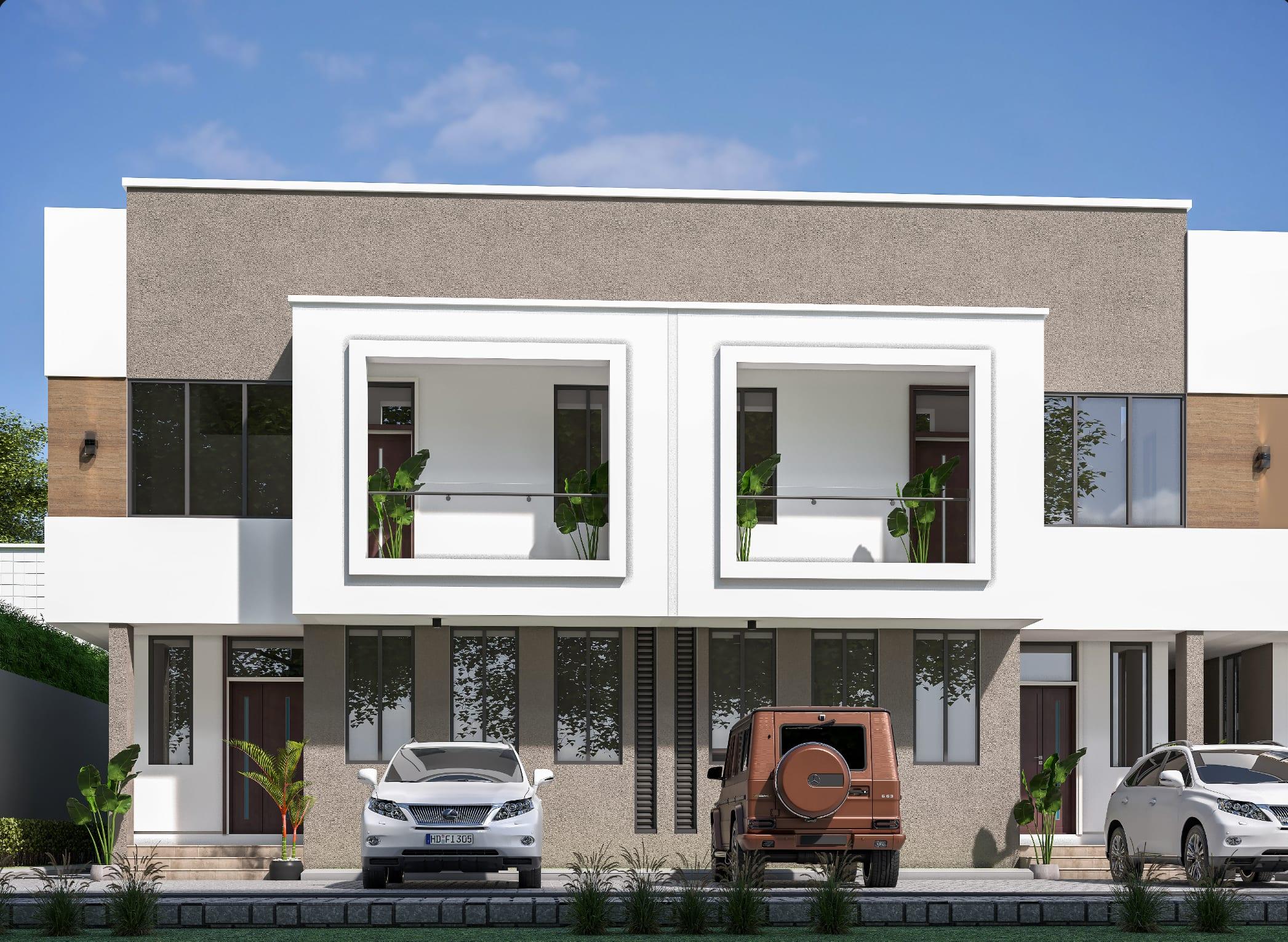 3 Bedroom Terrace Duplex with BQ exterior view