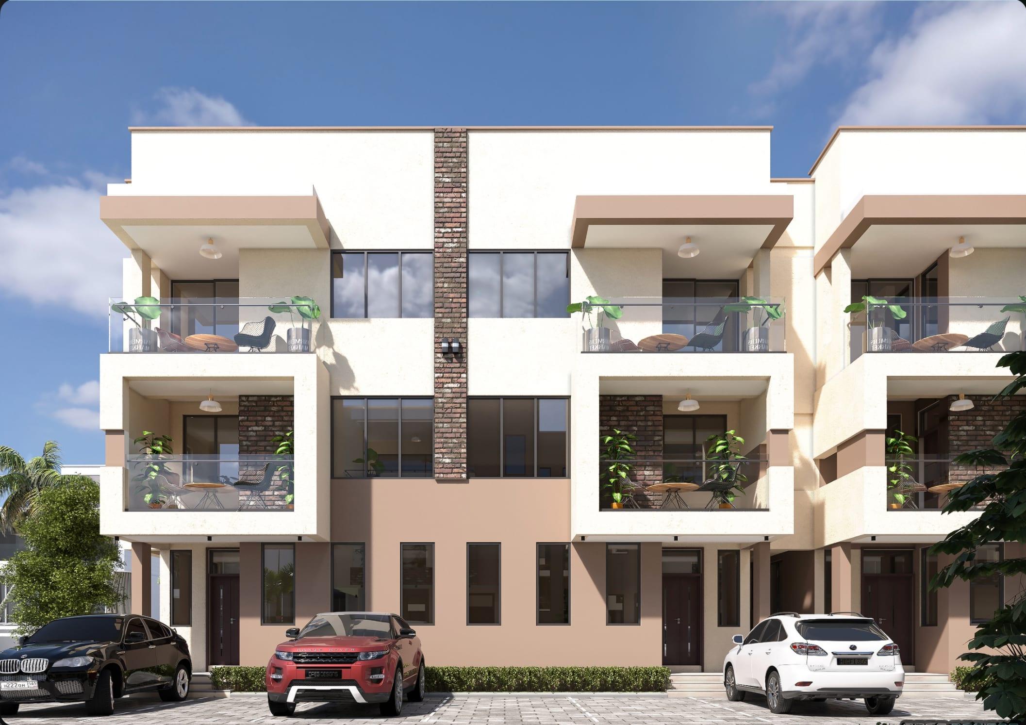 4 Bedroom Terrace Duplex with Attached BQ exterior view