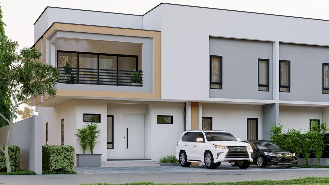 4 Bedroom Semi-Detached Duplex with 2-Room BQ image 2