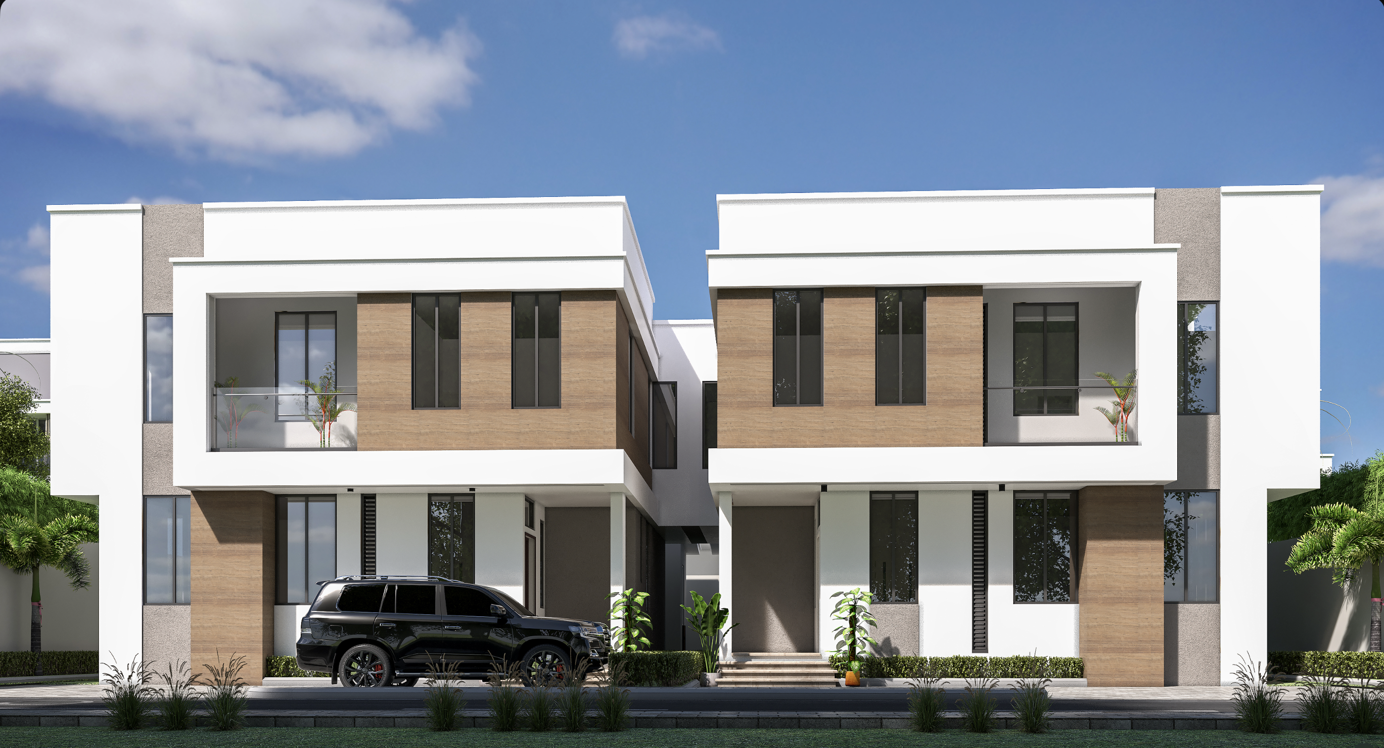 4 Bedroom Semi-Detached Duplex with 2-Room Detached BQ exterior view